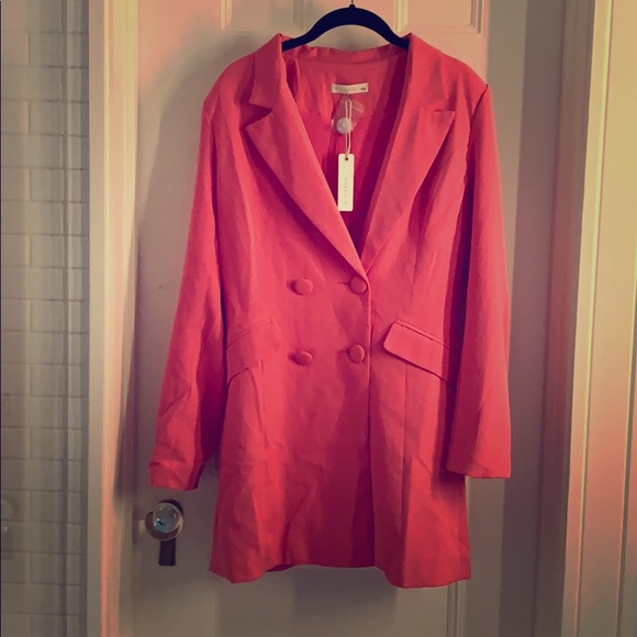 pink blazer dress (dollskill) NEVER worn w tags - Picture 1 of 1